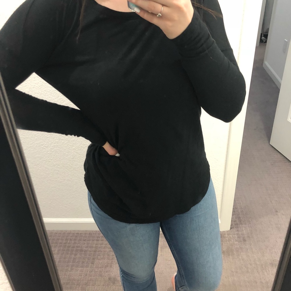 VS Pink black long sleeve